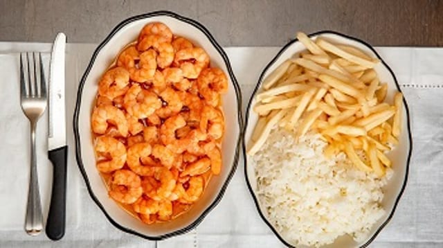 67. Shrimp in Garlic.